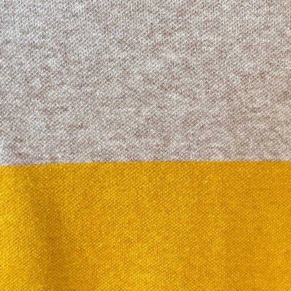 THML Color Block Longline Knit Open Cardigan Sleeveless Western Ranch Fall-L - Picture 10 of 14